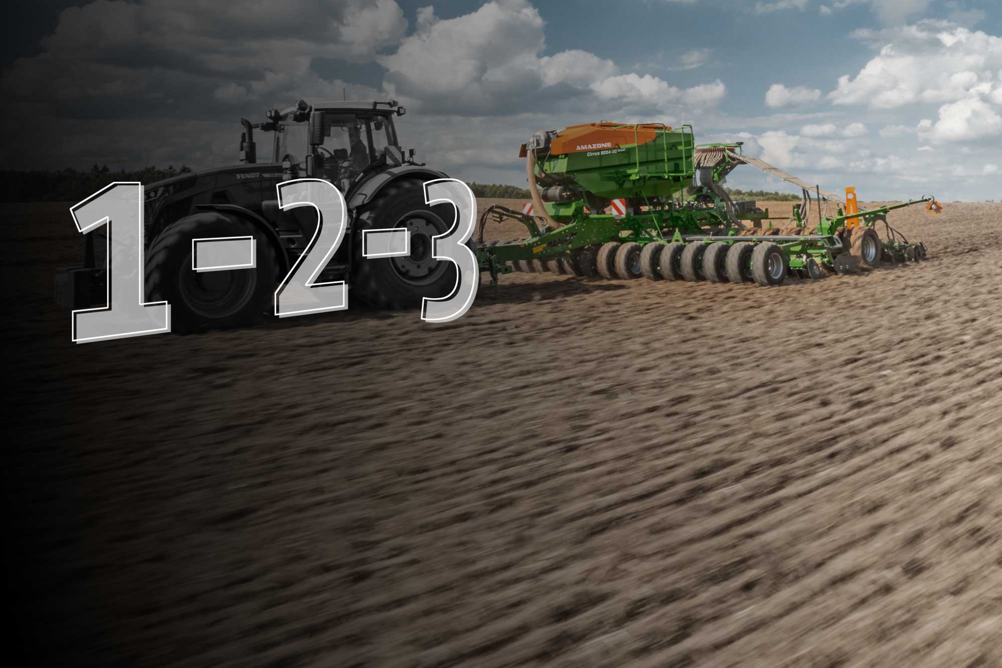 3-komorowy, ciśnieniowy zbiornik materiału siewnego i nawozu