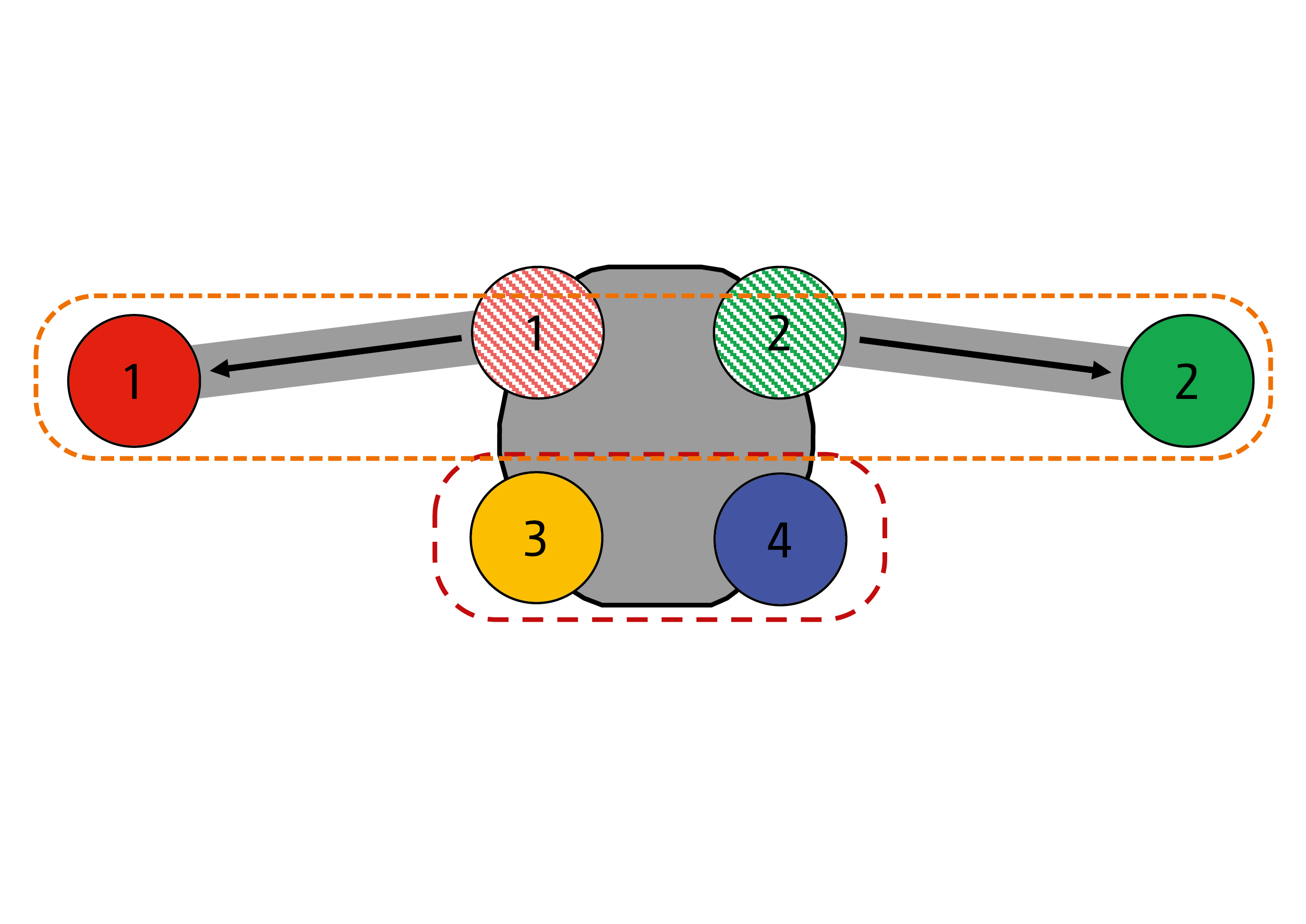 AmaSelect z zestawem przedłużek (© AMAZONE: Grafik_AmaSelect_twin_Verlagerungset_ppt_GO.jpg) AmaSelect mit Verlagerungssatz