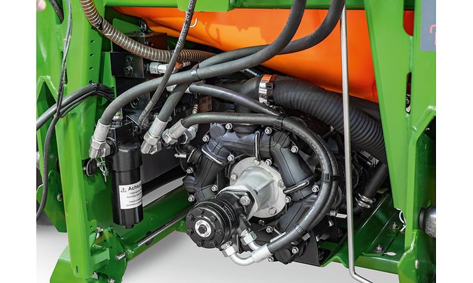 Hydrauliczny napęd pompy 300 l/min w UF 02