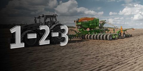 3-komorowy, ciśnieniowy zbiornik materiału siewnego i nawozu