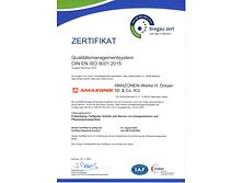 certyfikat QM 01-08-2019_Amazonen Werke Gaste