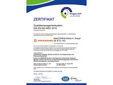 certyfikat QM 01-08-2019_Amazonen Werke Gaste