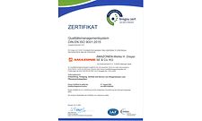 certyfikat QM 01-08-2019_Amazonen Werke Gaste