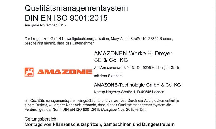 certyfikat QM 01-08-2019-05_Amazone Technologie Leeden