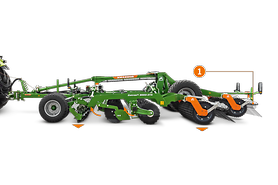 CatrosXL 8003-2TX z wałem nożowym